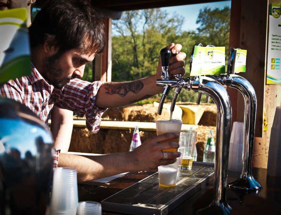 un amre di birra prato