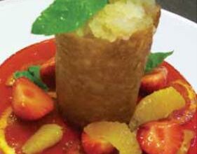 granita birra pere sciroppate
