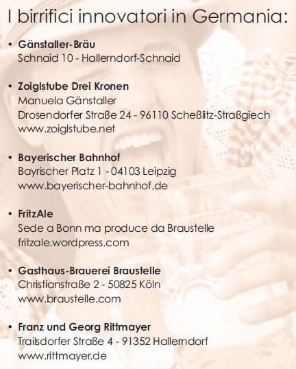 lista birrifici germania