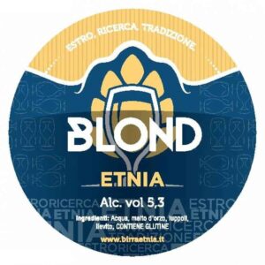 ETNIA Blond targhetta