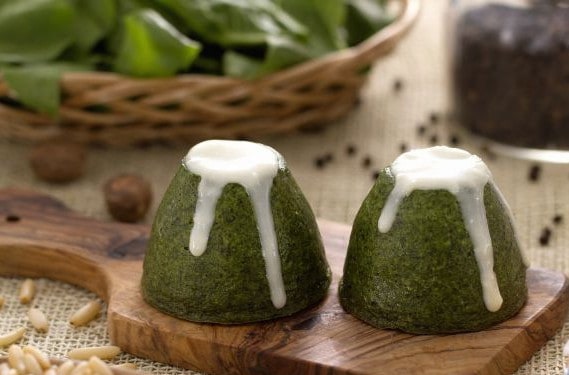flan spinaci