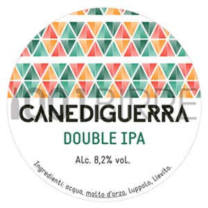 Canediguerra Double Ipa targhetta