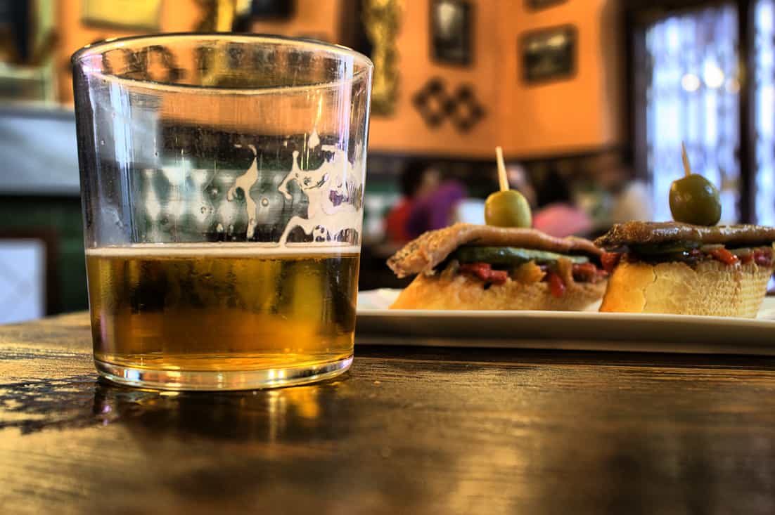 birra tapas andalusia