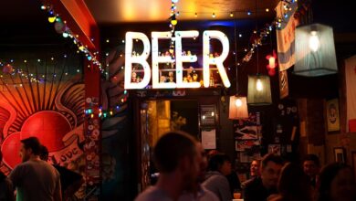 birra pub scritta